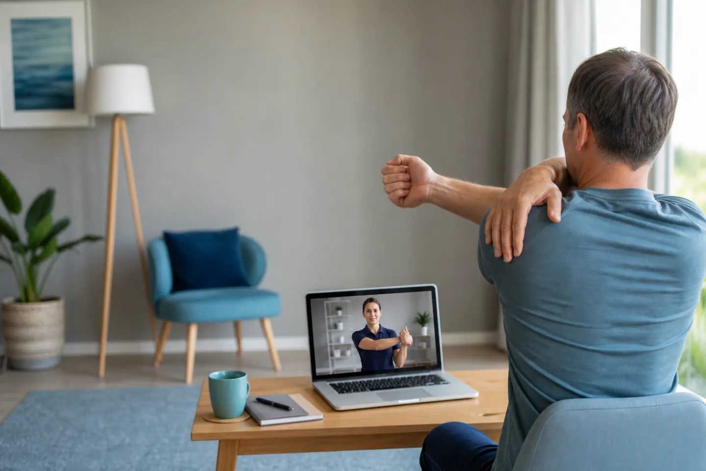 Tele-Physiotherapy physiotherapy support
